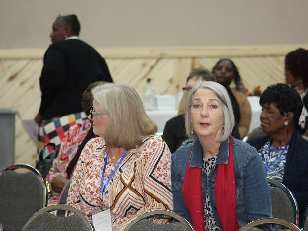 2025 Becoming Project — women seated at retreat event